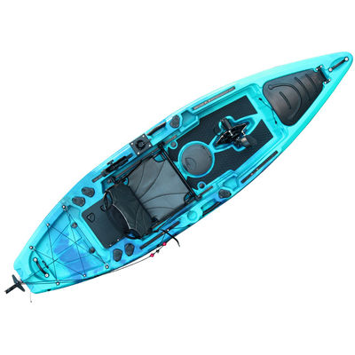 Single Person Fishing Lifetime Angler Kayak With Pedal Drive