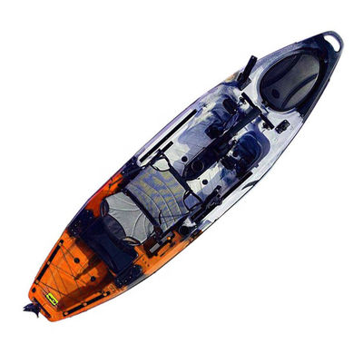 HDPE Pedal Drive Kayaks Sit On Top Fishing Canoe 3.32m*0.9m