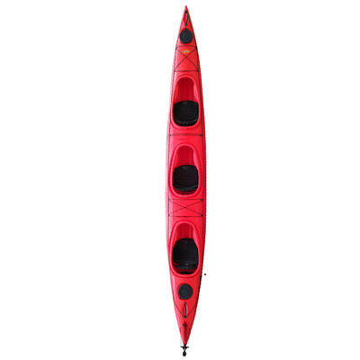 Surf Kayak 3 Person Sit In Family Kayak With Three Seats For Kids And Adults