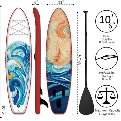 Inflatable Sup Stand Up Paddle Board For Lakes And River