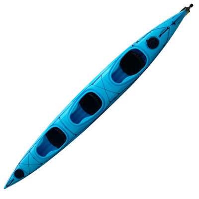 Surf Kayak 3 Person Sit In Family Kayak With Three Seats For Kids And Adults