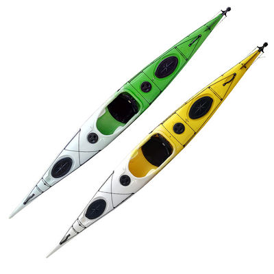 16'7" Plastic Sea Kayak Touring Fishing LLDPE Plastic Sea Touring Sit In Kayak