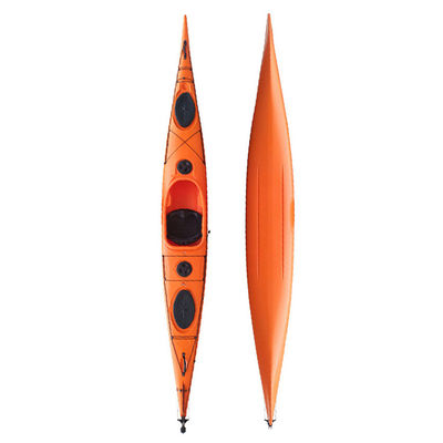 16'7" Plastic Sea Kayak Touring Fishing LLDPE Plastic Sea Touring Sit In Kayak